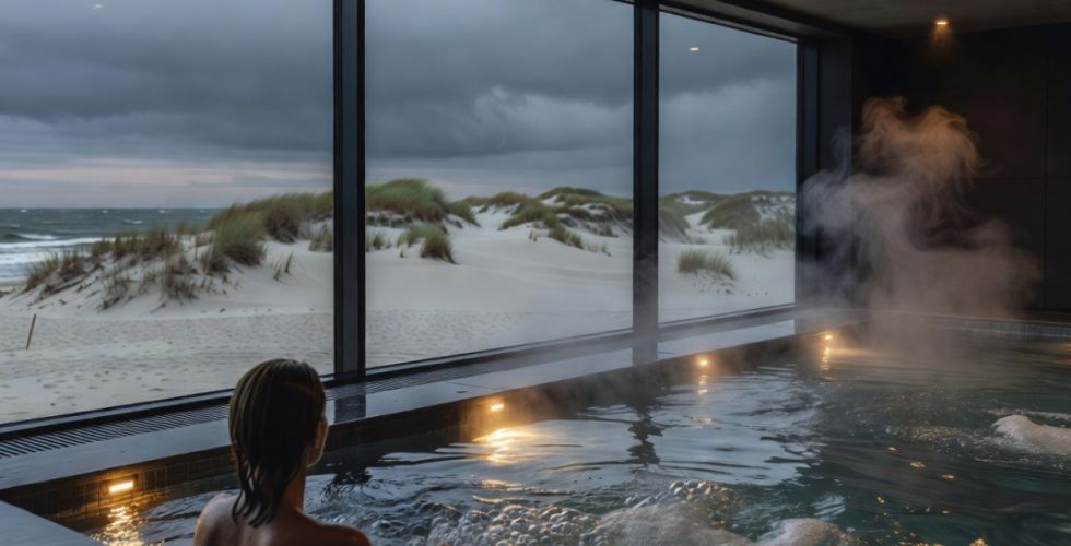 Jak sauna, jacuzzi i basen kryty pomagają odzyskać energię po dniu nad morzem